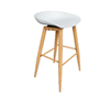 Outdoor Plastic Seat High Bar Stool