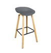 Outdoor Plastic Seat High Bar Stool